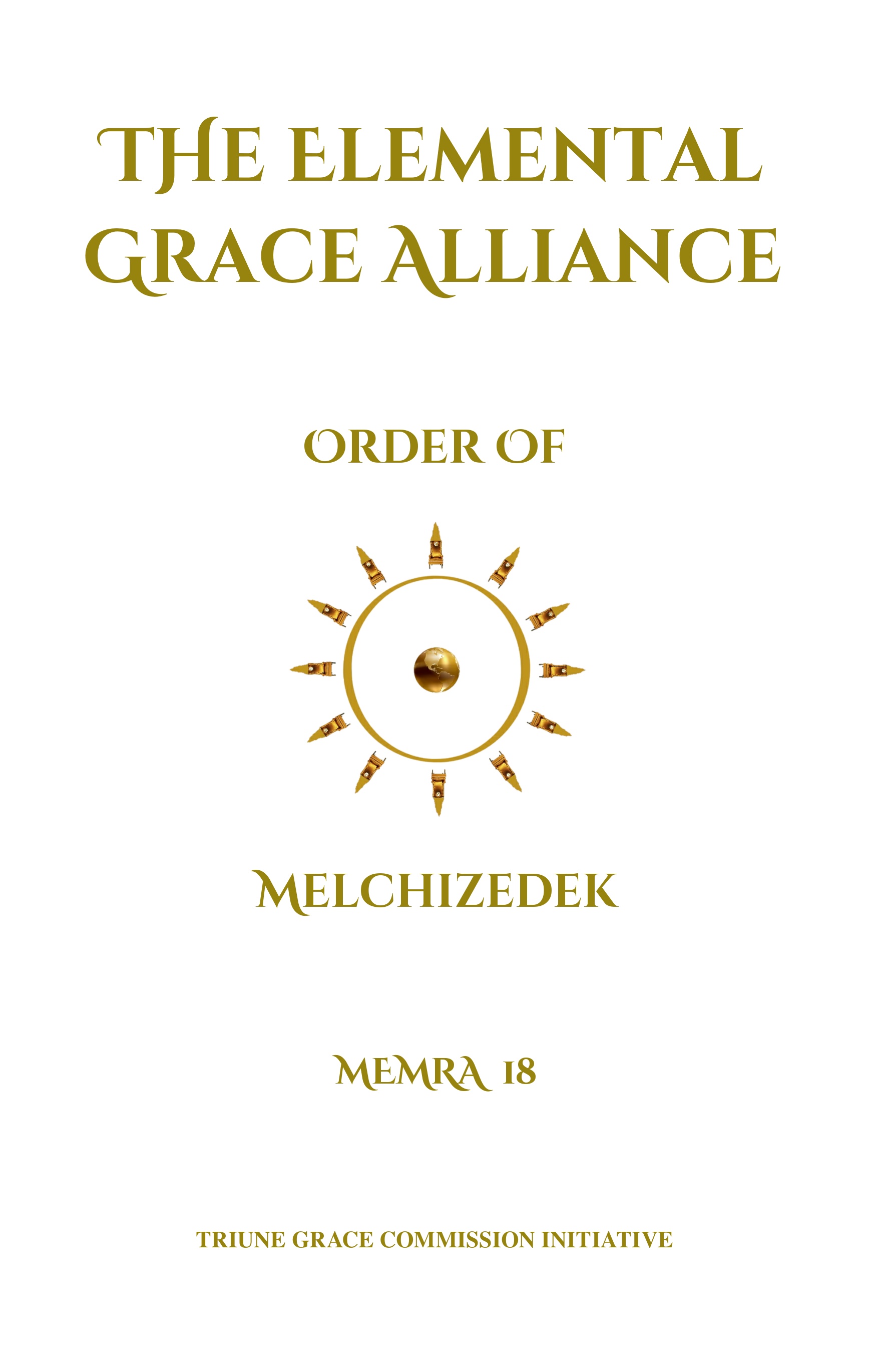 The Order of Melchizedek cover